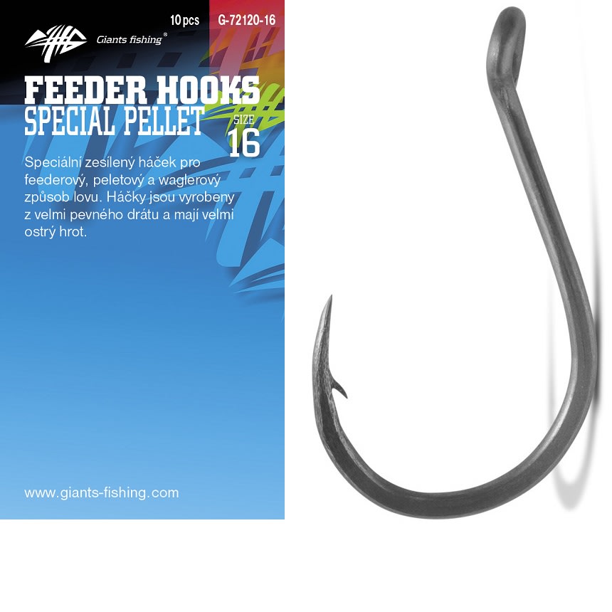 Füles horog Special Pellet Feeder 10db